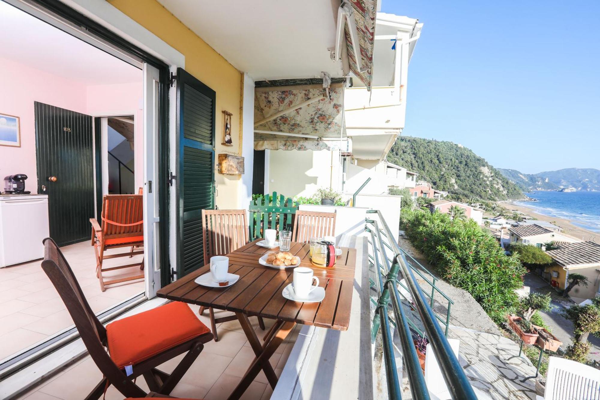 Grammhouse Corfu - Glyfada Beach Dış mekan fotoğraf